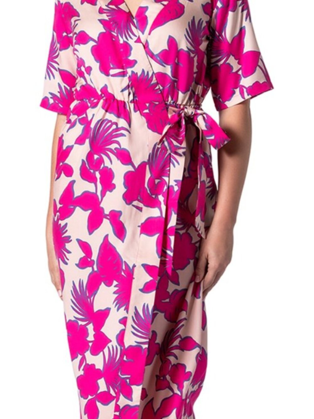 Tori Richard Maika Wrap Dress size 10